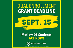 Dual Enrollment Grant Deadline