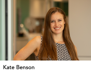 Assistant Professor of Psychology Kate Benson