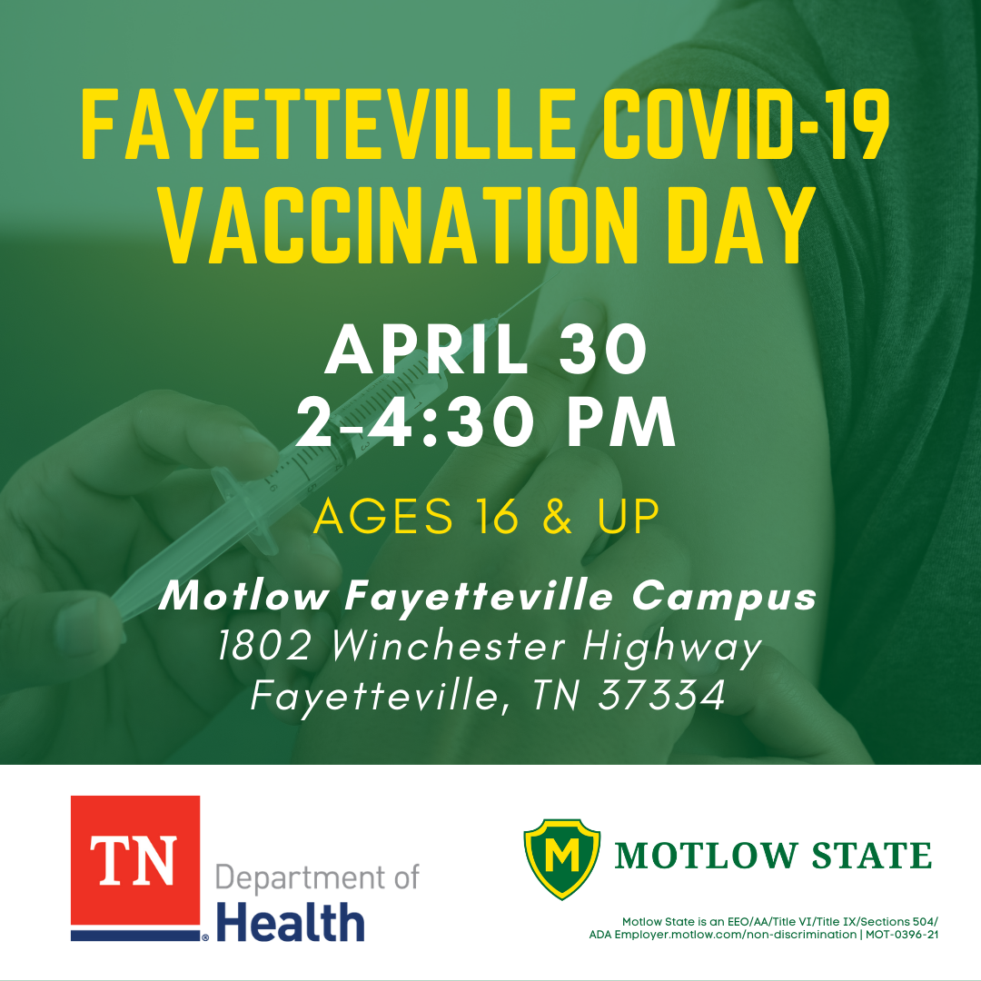 Fayetteville Vaccination Day Information