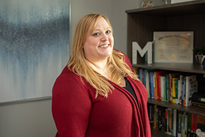 Meagan McManus, promoted to associate professor and awarded tenure at Motlow State Community College. 